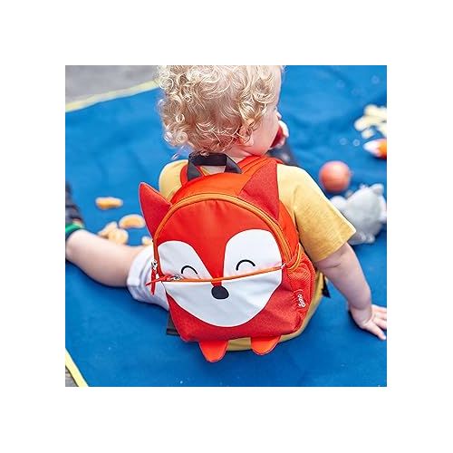  Diono Fox Character Kids Mini Back Pack Toddler Leash & Harness for Child Safety, with Padded Shoulder Straps for Child Comfort