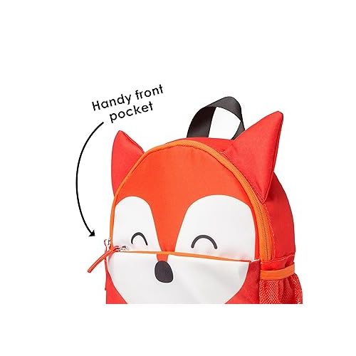  Diono Fox Character Kids Mini Back Pack Toddler Leash & Harness for Child Safety, with Padded Shoulder Straps for Child Comfort
