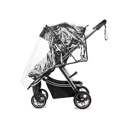  Diono Excurze Luxe Baby, Infant, Toddler Stroller, Perfect City Travel System Stroller and Car Seat Compatible, Adaptors Included Compact Fold, Narrow Ride, XL Storage Basket, Black Platinum