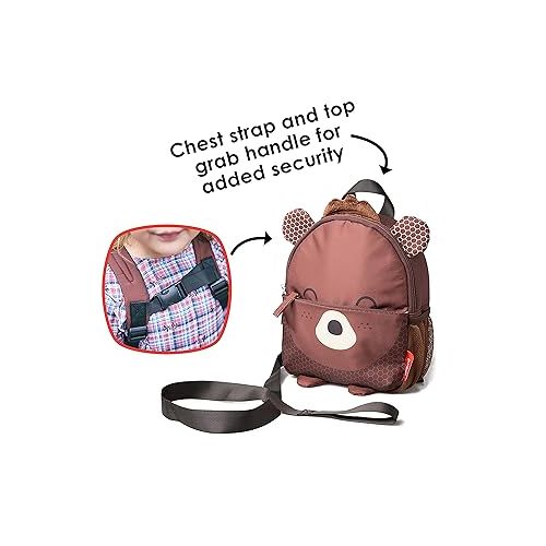  Diono Bear Character Kids Mini Back Pack Toddler Leash & Harness for Child Safety, with Padded Shoulder Straps for Child Comfort