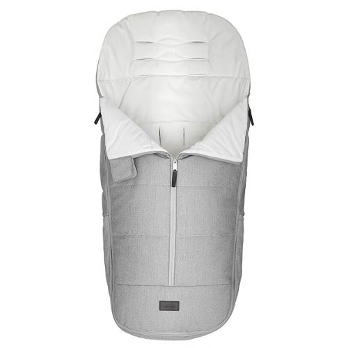  Diono Quantum Classic All Weather Footmuff To Protect Your Baby in Car Seats & Strollers, Light Grey Cube