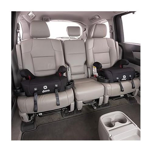  Diono Cambria 2 XL, Dual Latch Connectors, 2-in-1 Belt Positioning Booster Seat & Solana 2 XL 2022, Dual Latch Connectors, Lightweight Backless Belt-Positioning Car