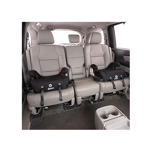  Diono Cambria 2 XL, Dual Latch Connectors, 2-in-1 Belt Positioning Booster Seat & Solana 2 XL 2022, Dual Latch Connectors, Lightweight Backless Belt-Positioning Car