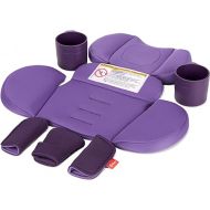 Diono Radian 3R Comfort Travel Kit, Infant Car Seat Accessory, Compatible with Radian 3R, 7-Piece Kit (2 Harness Pads, 1 Buckle Pad, Head Cushion, Seat Cushion, 2 Cupholders), Purple Wildberry