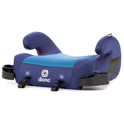  [아마존베스트]Diono Solana 2 No Back Child Booster Seat, Blue, 40-120 Pounds