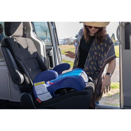  [아마존베스트]Diono Solana 2 No Back Child Booster Seat, Blue, 40-120 Pounds