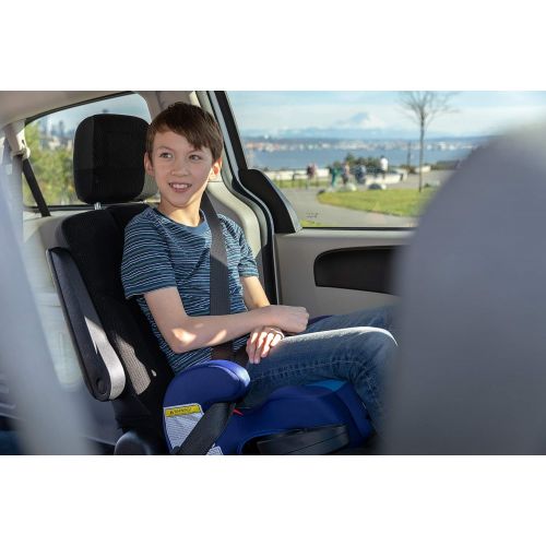  [아마존베스트]Diono Solana 2 No Back Child Booster Seat, Blue, 40-120 Pounds