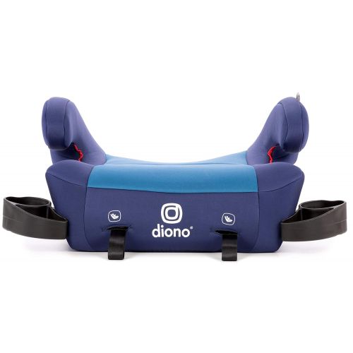  [아마존베스트]Diono Solana 2 No Back Child Booster Seat, Blue, 40-120 Pounds