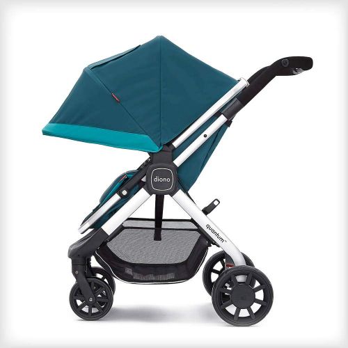  Diono Quantum 2-in-1 Multi-Mode Stroller, for Children from Birth to 50 Pounds, Midnight