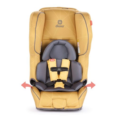  Diono Rainier 2AX Convertible Car Seat  Extended Rear-Facing 5-50 Pounds, Forward-Facing to 65 Pounds - Ultimate Luxury, All Star Safety, Black
