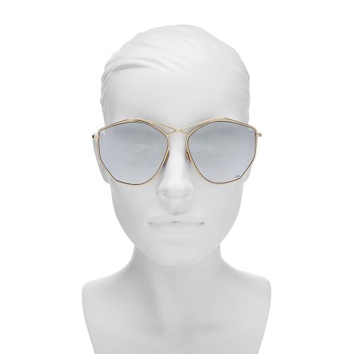  Dior Womens Stellaire 4 Mirrored Geometric Sunglasses, 59mm