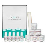 DipWell Dip Powder Nail Kit, Easy Acrylic Dipping and Gel Resin For Dip, Full System For French or Natural Set by...