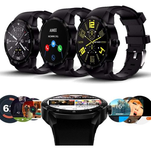  DirAction OEM Smart Watch Unlock Android V. 4.04 Watch Phone  Dual Core  4G Ram  1.54 TFT  Bluetooth  Wifi  GPS tracker Full size SIM & Micro SD card slot  GSM, GPRS,EDGE, HSPA