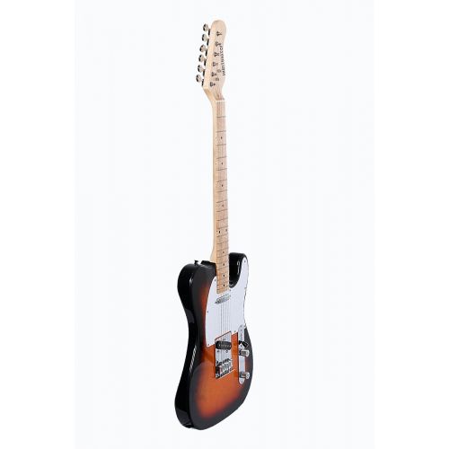  Directly Cheap Full Size 39 Inch Sunburst Electric Guitar and Amplifier [Telecaster Style] T-Style with “Learn to Play Guitar DVD”, and Free Carrying Bag and Strap, Cable & DirectlyCheap(TM) Blue