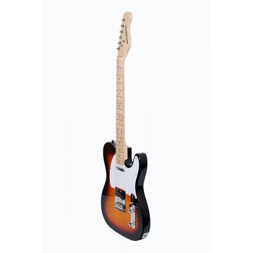  Directly Cheap Full Size 39 Inch Sunburst Electric Guitar and Amplifier [Telecaster Style] T-Style with “Learn to Play Guitar DVD”, and Free Carrying Bag and Strap, Cable & DirectlyCheap(TM) Blue