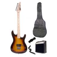 Directly Cheap 6 String Electric Guitar Pack 4/4, 39 Inches 000-BT-GE93CO-TS