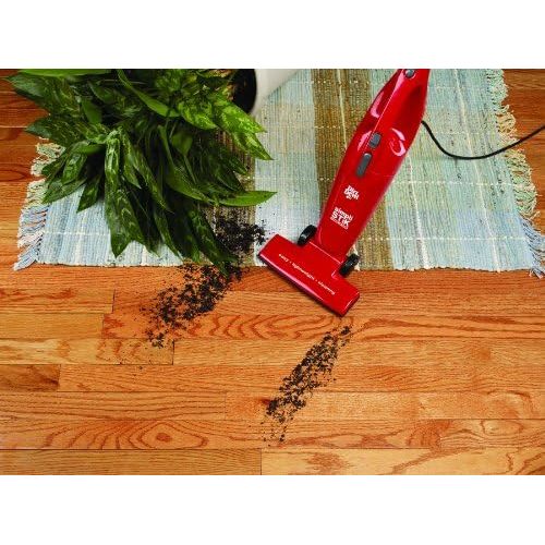  [아마존베스트]Dirt Devil SD20000RED Simpli-Stik Vacuum Cleaner, 3-in-1 Hand and Stick Vac, Small, Lightweight and Bagless, Red