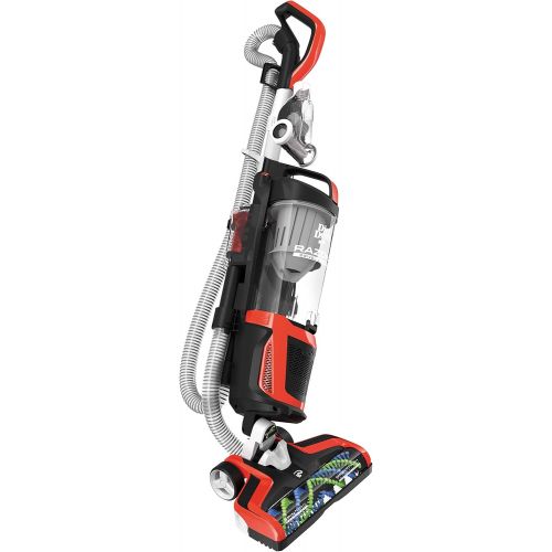  Dirt Devil Razor Vac Bagless Multi Floor Corded Upright Vacuum Cleaner with Swivel Steering, UD70350B, Red