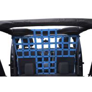 Dirtydog 4x4 Pet Divider Behind Front Seats - for Jeep JKU 4 Door - Blue