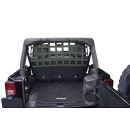 Dirtydog 4x4 Pet Divider Rear Seat Half Divider - for Jeep JKU 4 Door - Olive Drab Green