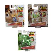 Disney Pixar Toy Story Buddy 20th Anniversary Collection Set of 3 Mini Figures - Buzz Lightyear, Woddy & Rex