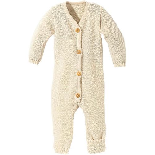  Disana 100% Organic Merino Wool Knitted Overall Romper Made in Germany