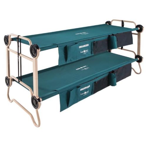  Disc-O-Bed Large Cot System w/ 2 Side Organizers