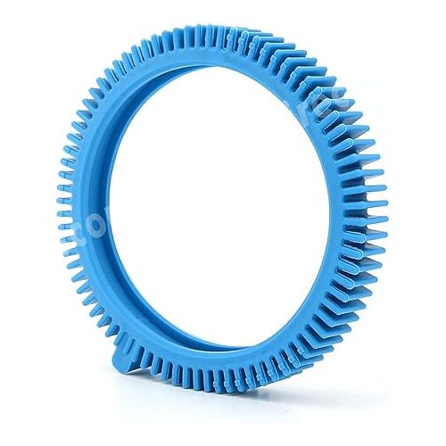  2 Pack 896584000-143 Blue Front Tire Kit with Super Hump - Replacement for Hayward Poolvergnuegen Select Pool Cleaners