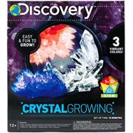 Discovery Crystal Growing Kit by Horizon Group Usa, DIY STEM Science, Make Your Own 3 Colorful Crystals