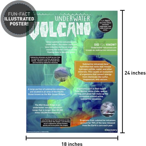  Discovery Under Water Volcano Eruption by Horizon Group Usa, Perform Stem Science Fair Experiments with Bubbly, Fizzy, Lava Eruptions, Model:765940739068