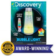 Discovery Glowing Bubble Light by Horizon Group USA, Built in Led Light Lamp, Includes 7 Great Stem Science Experiments with Liquid Density & More