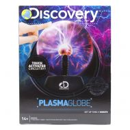 Discovery Touch & Sound Activated Plasma Globe by Horizon Group USA, Stem Science, Interactive Electronic Touch & Sound Sensitive Desk Lamp