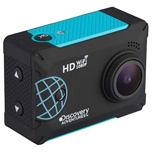  Discovery Adventures Full-HD 1080P WLAN Action Kamera Trek mit wasserdichtem Gehause schwarz