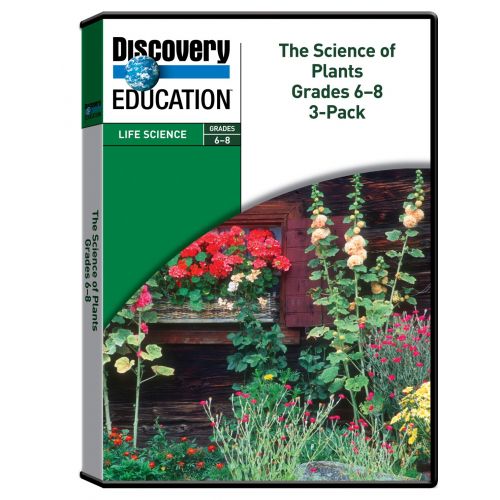  Discovery Education The Science of Plants DVD (Set of 3)