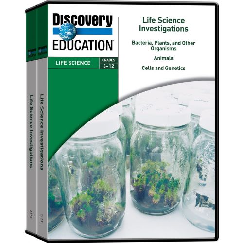  Discovery Education Life Science Investigation DVD Library (Set of 5)