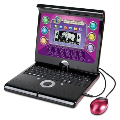  [아마존베스트]Discovery Kids Teach n Talk Exploration Laptop, Pink