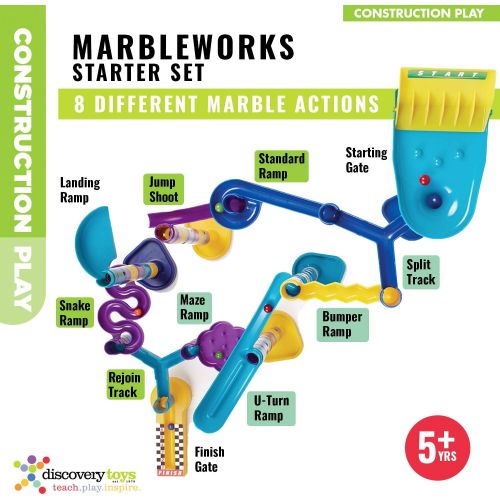  [아마존베스트]Discovery Toys MARBLEWORKS Marble Run Starter Set