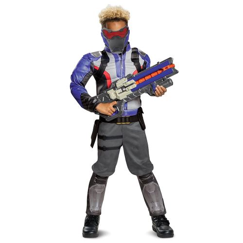  Disguise Overwatch Soldier 76 Classic Muscle Child Costume