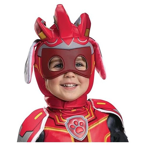  Disguise Marshall Deluxe Paw Patrol Costume, Official Paw Patrol Toddler Outfit with Armor and Headpiece for Kids