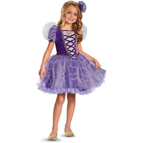  Disguise Disneys Tangled Rapunzel Tutu Prestige Girls Costume, 4-6X