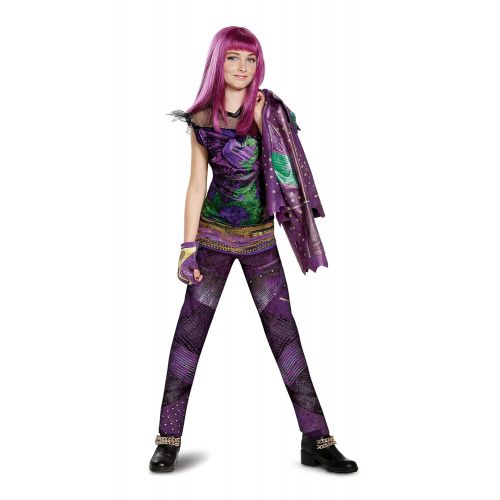  Disguise Mal Prestige Descendants 2 Costume, Purple, Small (4-6X)