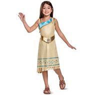Disguise Pocahontas Deluxe Costume, Brown, Medium (7-8)