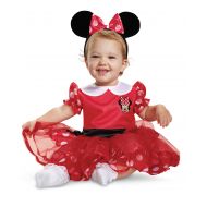 Disguise Red Mickey Mouse Minnie Mouse Costume for Infants