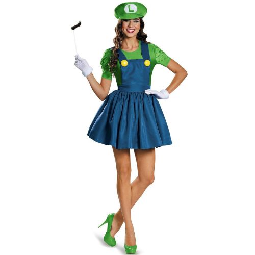  Disguise Womens Luigi Skirt Version Adult Costume
