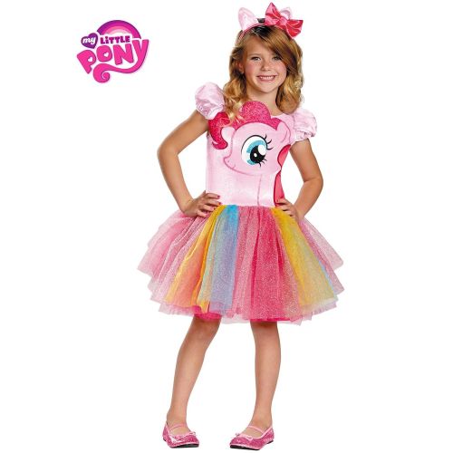  Disguise Hasbros My Little Pony Pinkie Pie Tutu Prestige Girls Costume, X-Small/3T-4T