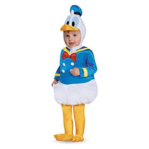 디즈니 [아마존베스트]Disney Disguise Baby Boys Donald Duck Prestige Infant Costume, Blue, 6-12 Months