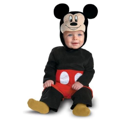 디즈니 [아마존베스트]Disguise My First Disney Mickey Costume, Black/Red/White, 6-12 Months