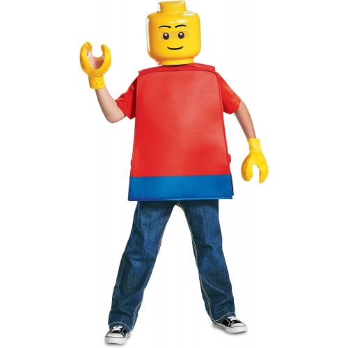  Disguise Childs Iconic Basic LEGO Guy Minifigure Costume