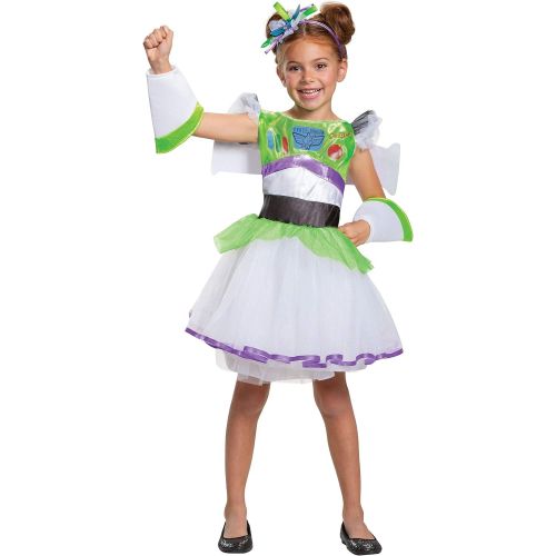  Disguise Buzz Tutu Deluxe Toy Story 4 Child Girls Costume, M (7-8)