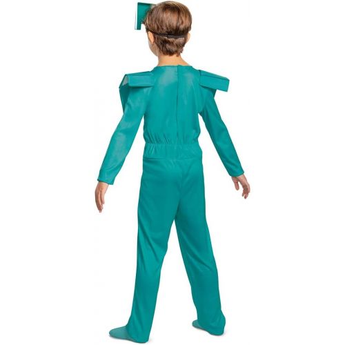  Disguise Minecraft Armor Boys Jumpsuit Costume